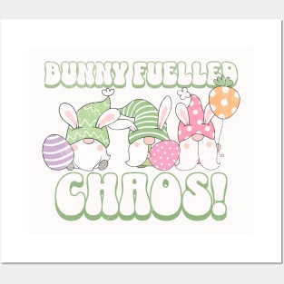 Bunny Fuelled Chaos Posters and Art